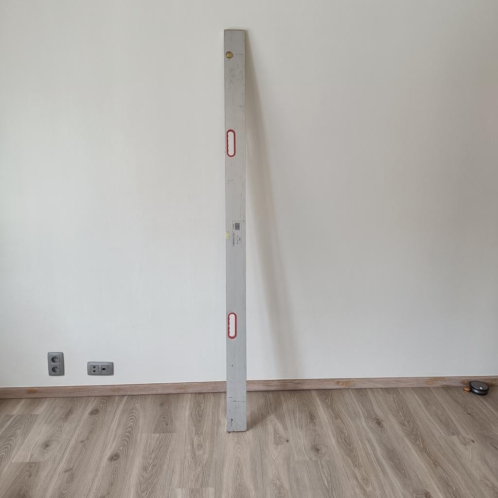 Lange waterpas 200 cm – professioneel model, Doe-het-zelf en Bouw, Meetapparatuur, Ophalen, Gebruikt, Overige meters