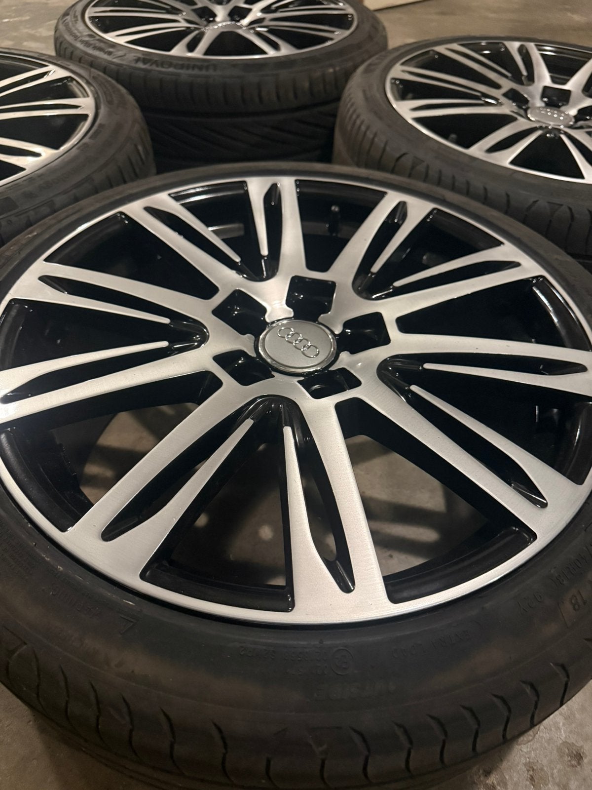 Jantes Audi 18 5x112, Enlèvement, Pneu(s)