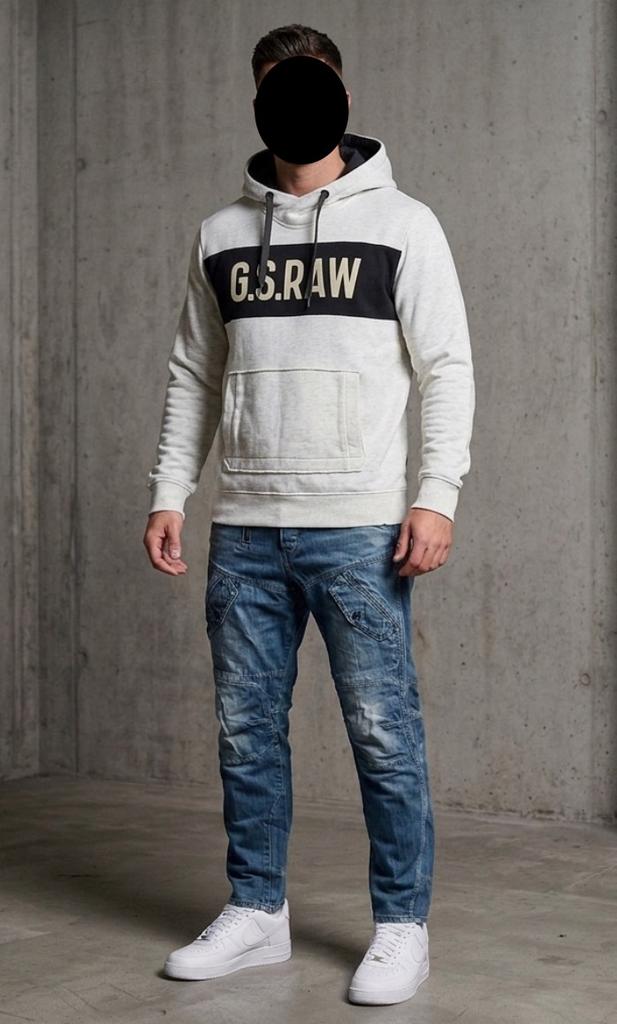 Pull à capuche G-Star Taille XL, Enlèvement ou Envoi, Comme neuf, Blanc