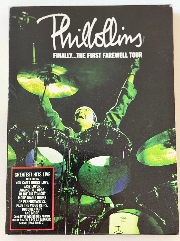 Phil Collins – Finally... The First Farewell Tour (2x DVD), Gebruikt, Alle leeftijden, Boxset, Muziek en Concerten