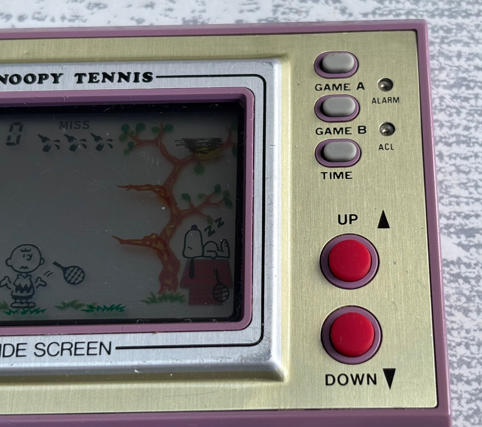 Nintendo Game&Watch Snoopy Tennis CGL 1982 SP-30 Boxed, Consoles de jeu & Jeux vidéo, Enlèvement, Utilisé, Autres modèles