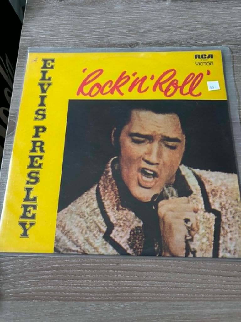 Elvis lp, rock'n'roll, Engelse persing orange label.10 euro., Cd's en Dvd's, Vinyl | Rock, Ophalen of Verzenden, Zo goed als nieuw