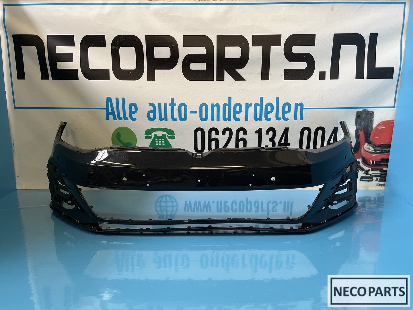 GOLF 7 7.5 FACELIFT GTE VOORBUMPER BUMPER ORIGINEEL, Gebruikt, -, Volkswagen, -