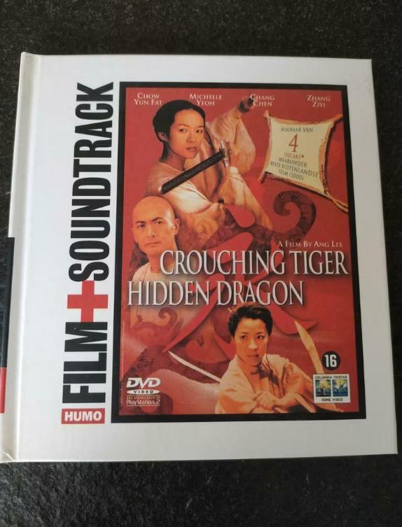 DVD + CD Crouching Tiger, Hidden Dragon, CD & DVD, DVD | Action, À partir de 16 ans, Enlèvement ou Envoi, Comme neuf, Arts martiaux