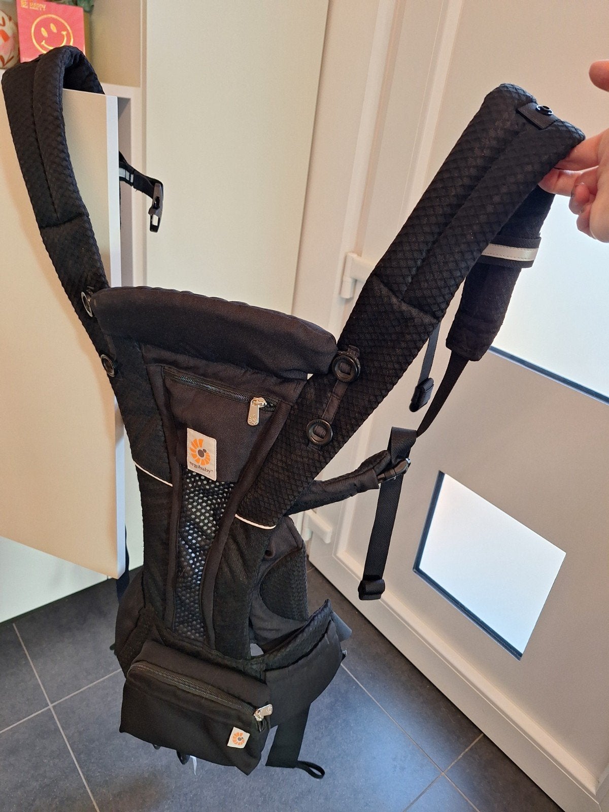 Ergobaby - Omni 360 Breeze - Onyx Black, Enfants & Bébés, Enlèvement, Ventre, Porte-bébé