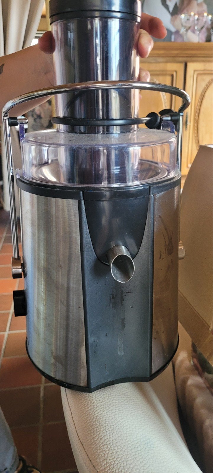 Sapcentrifuge, Ophalen, Sapcentrifuge