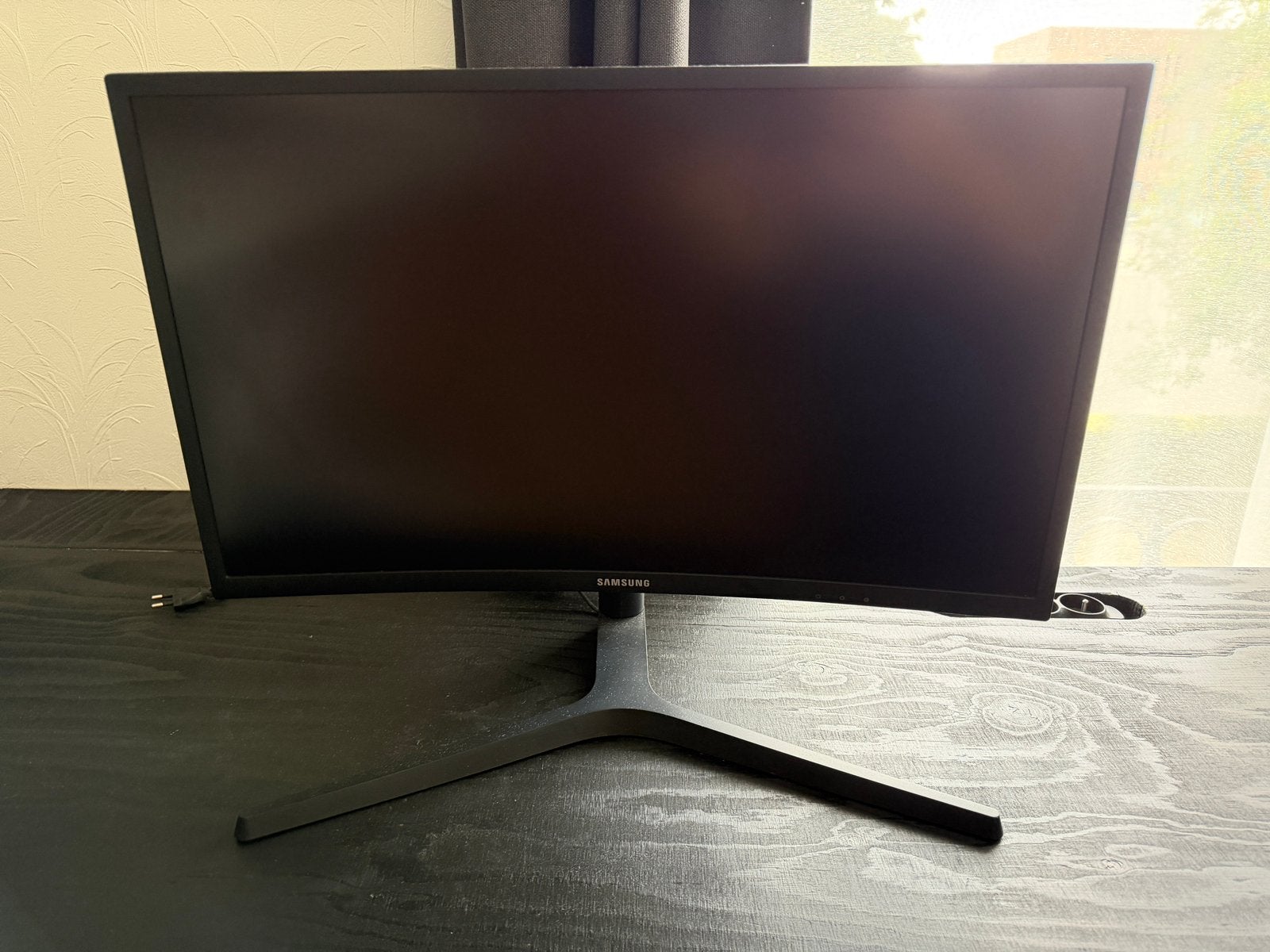 Samsung Qled full HD 24 inch monitor, Informatique & Logiciels, Moniteurs, HD, Comme neuf, Enlèvement, Réglable en hauteur