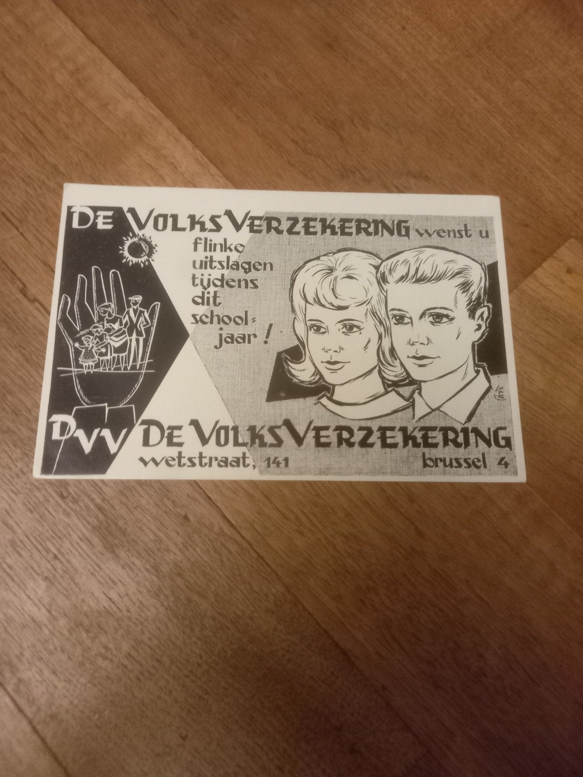 DVV - buvard - vloeipapier, Collections, Enlèvement ou Envoi