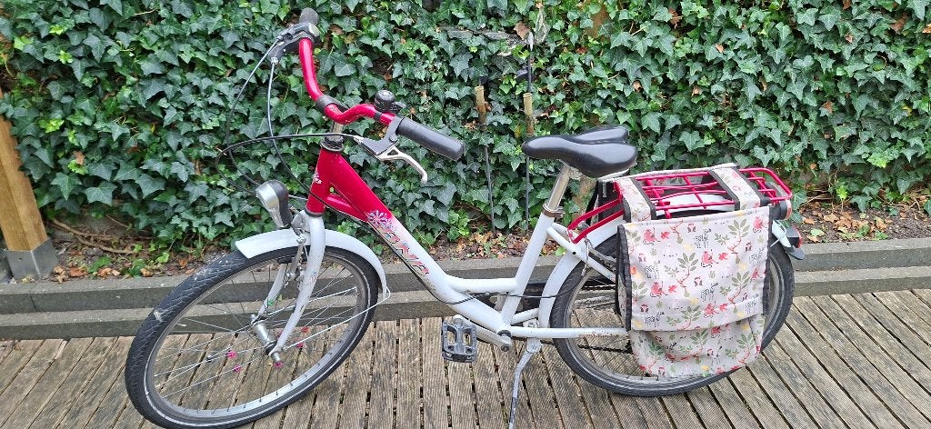 Leuke meisjesfiets 24 inch, Ophalen, Velgrem, Versnellingen, BNB-Bike
