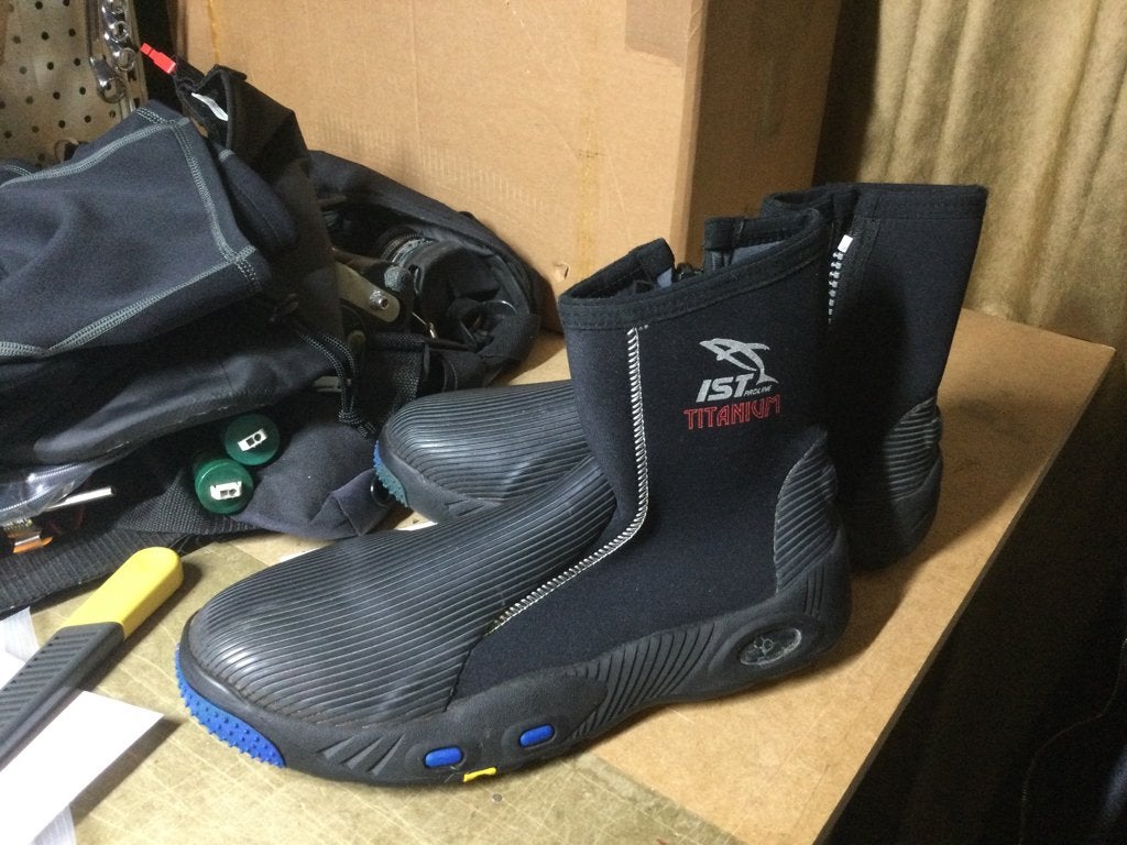 IST Proline Titanium Diveboots size 48 - Eindereeks 40€, Ophalen of Verzenden, Nieuw, Overige typen
