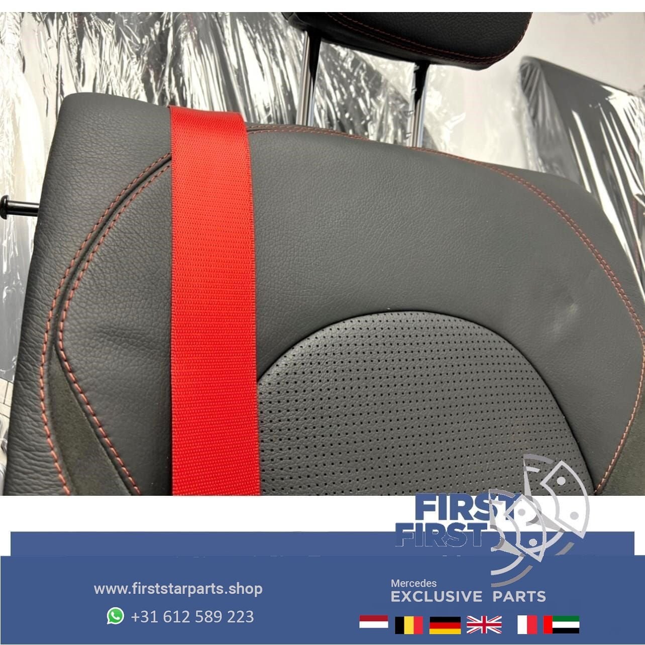 W205 C43 C63 s AMG Edition GT Stoelen Elektrisch MEMORY VOL, Utilisé, -, -, Enlèvement ou Envoi