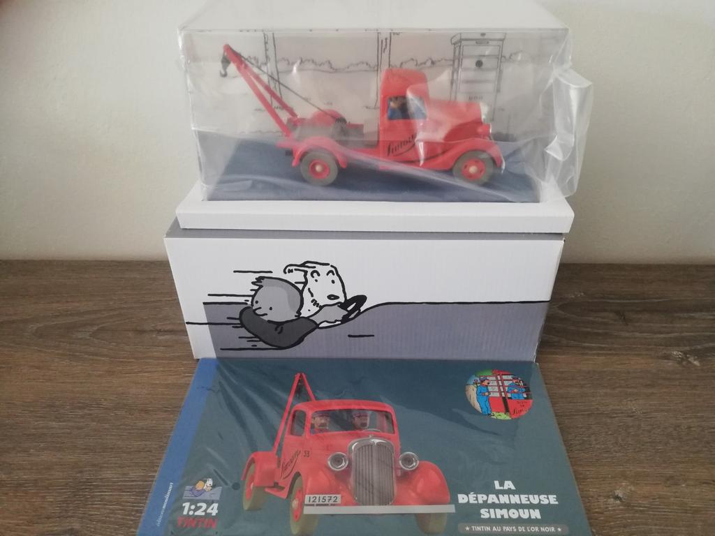 Voiture Tintin 1/24, Tintin