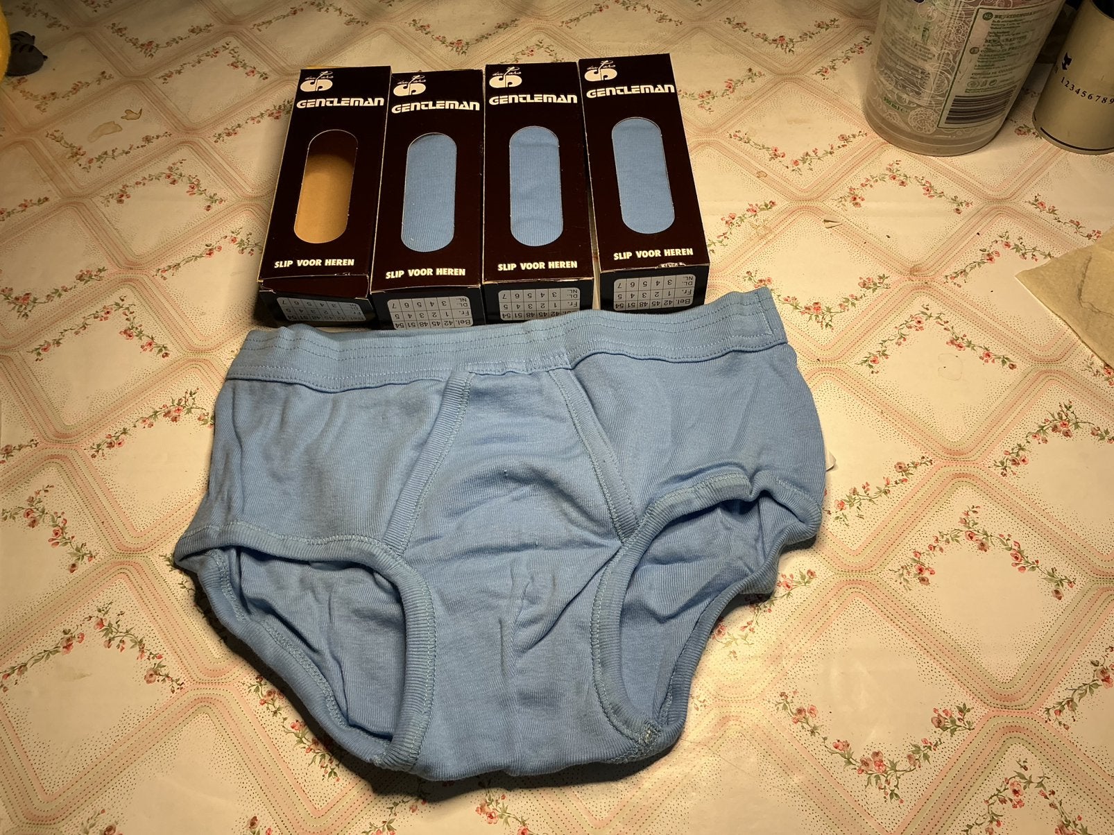 Open slips voor heren - nieuw - GENTLEMAN, Kleding | Heren, Ondergoed, Ophalen of Verzenden, Blauw, Slip
