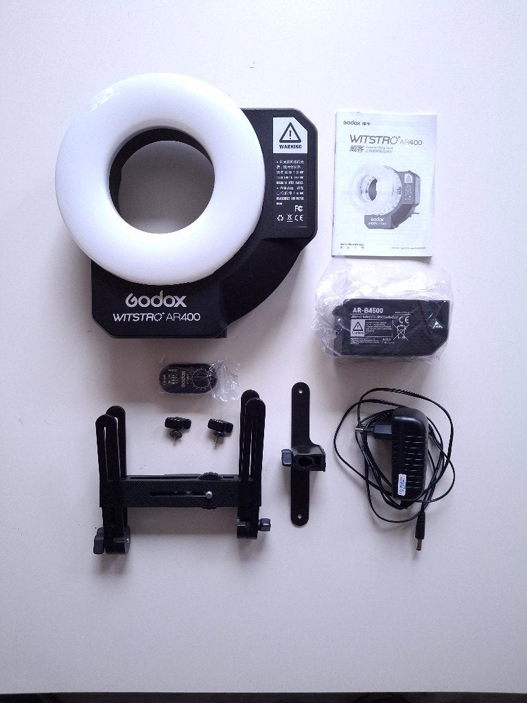 Godox AR400 ringflitser + draadloze ontvanger, Audio, Tv en Foto, Nieuw, TTL, Ophalen of Verzenden, Sony
