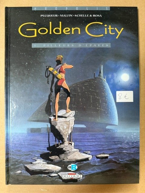 Golden city tome 1 reed, Enlèvement ou Envoi, Une BD, Comme neuf, Pecqueur