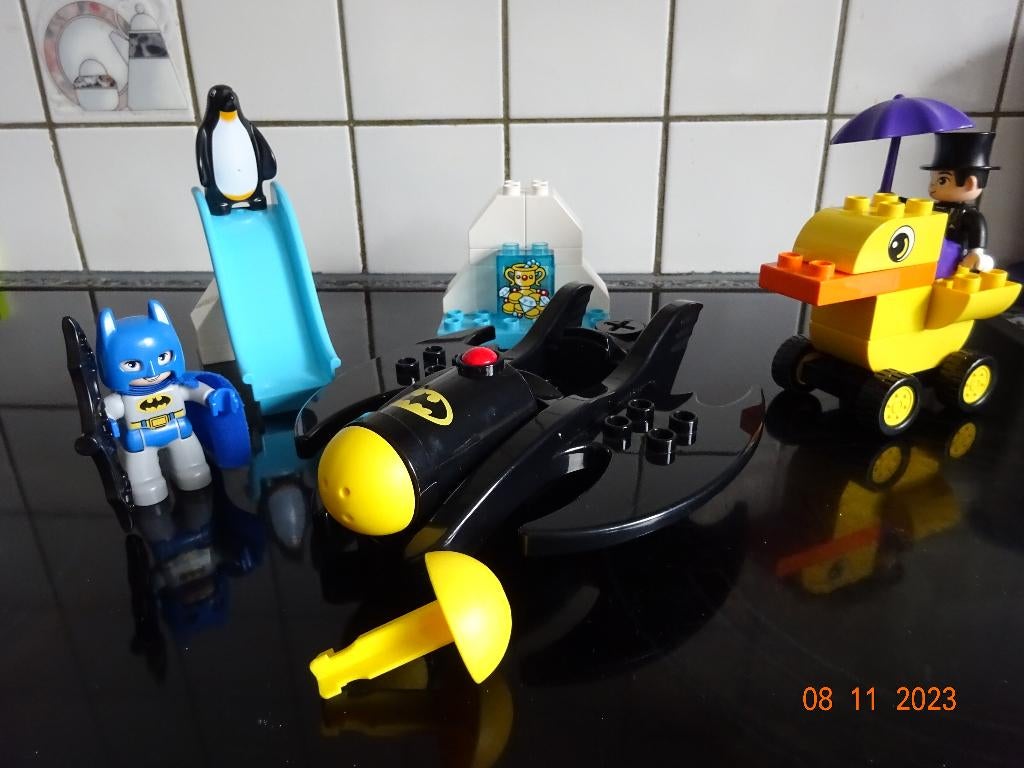 DUPLO Batman Batwing Avontuur -10823*VOLLEDIG*PRIMA STAAT*, Ophalen of Verzenden, Duplo