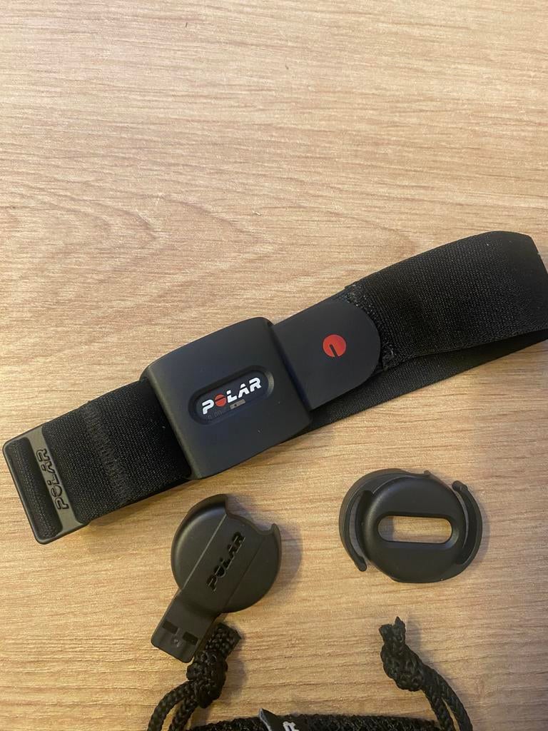 Polar Verity Sense hartslagsensor zwart – amper gedragen, Ophalen of Verzenden, Zo goed als nieuw, Polar