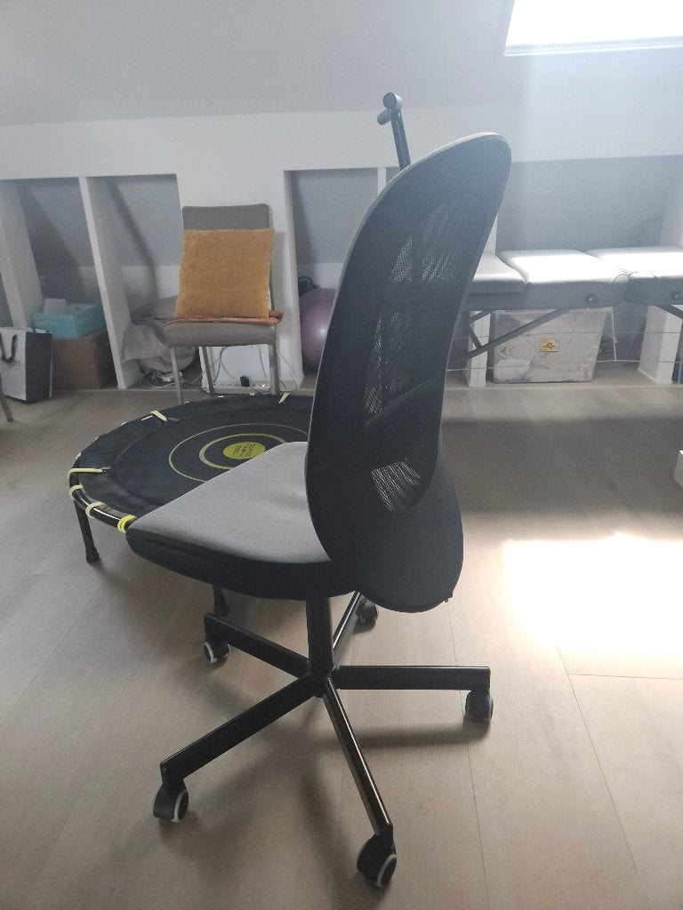 draai bureau stoel, Huis en Inrichting, Stoelen, Ophalen, Zwart, Zo goed als nieuw, Stof
