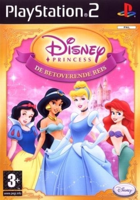 Disney Princess De Betoverende Reis, Games en Spelcomputers, Games | Sony PlayStation 2, Avontuur en Actie, Gebruikt, 1 speler