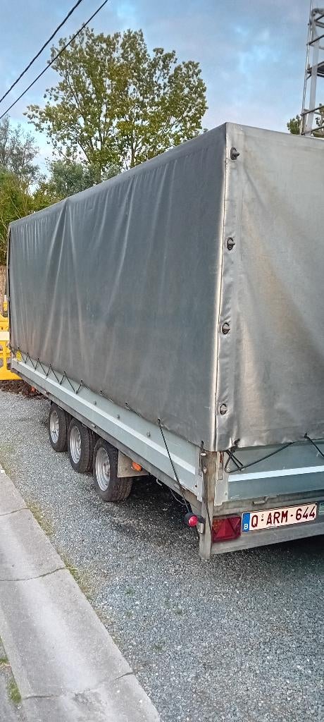 Remorque WEYMAR fermée 3 essieux 2014, Autos : Divers, Remorques, Enlèvement, Utilisé
