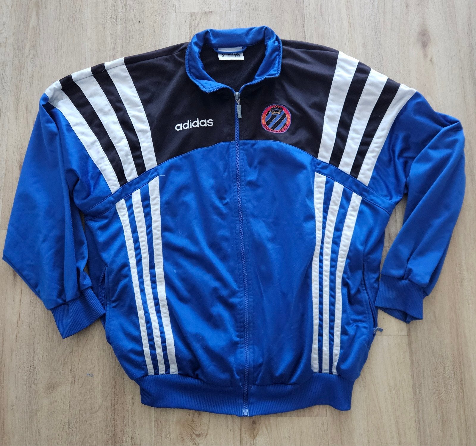 Club Brugge vintage track jacket 1994, Ophalen of Verzenden