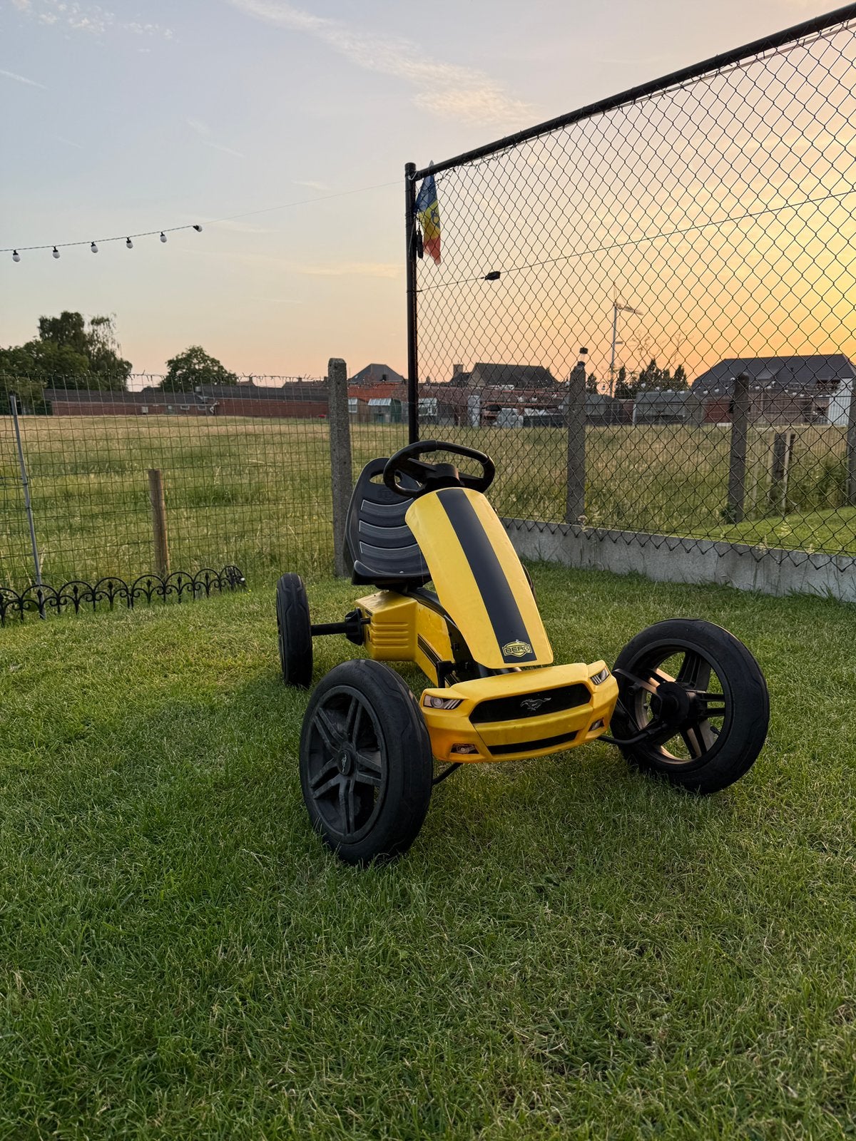 Berg go cart Mustang, Ophalen of Verzenden, Zo goed als nieuw, Berg