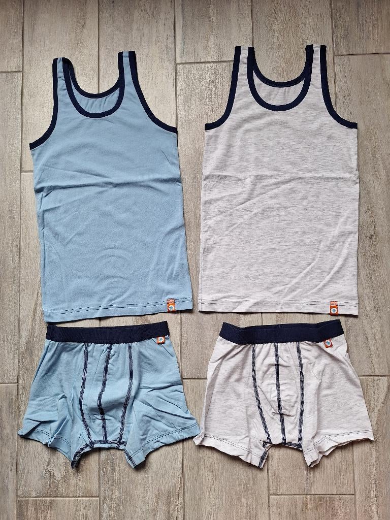 ★ M128/134 - Nieuwe set ondergoed, Enlèvement ou Envoi, Neuf, Garçon, Vêtements de nuit ou Sous-vêtements