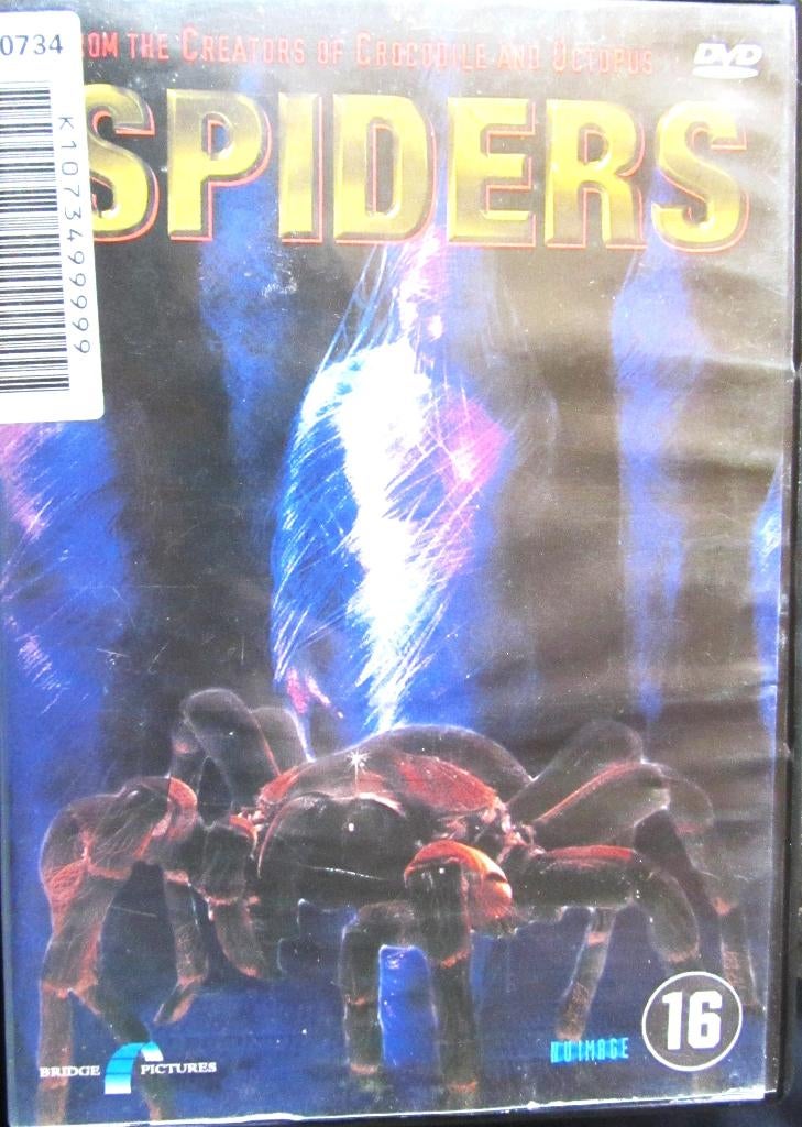 DVD HORROR- SPIDERS, Alle leeftijden, Ophalen of Verzenden, Zo goed als nieuw, Monsters