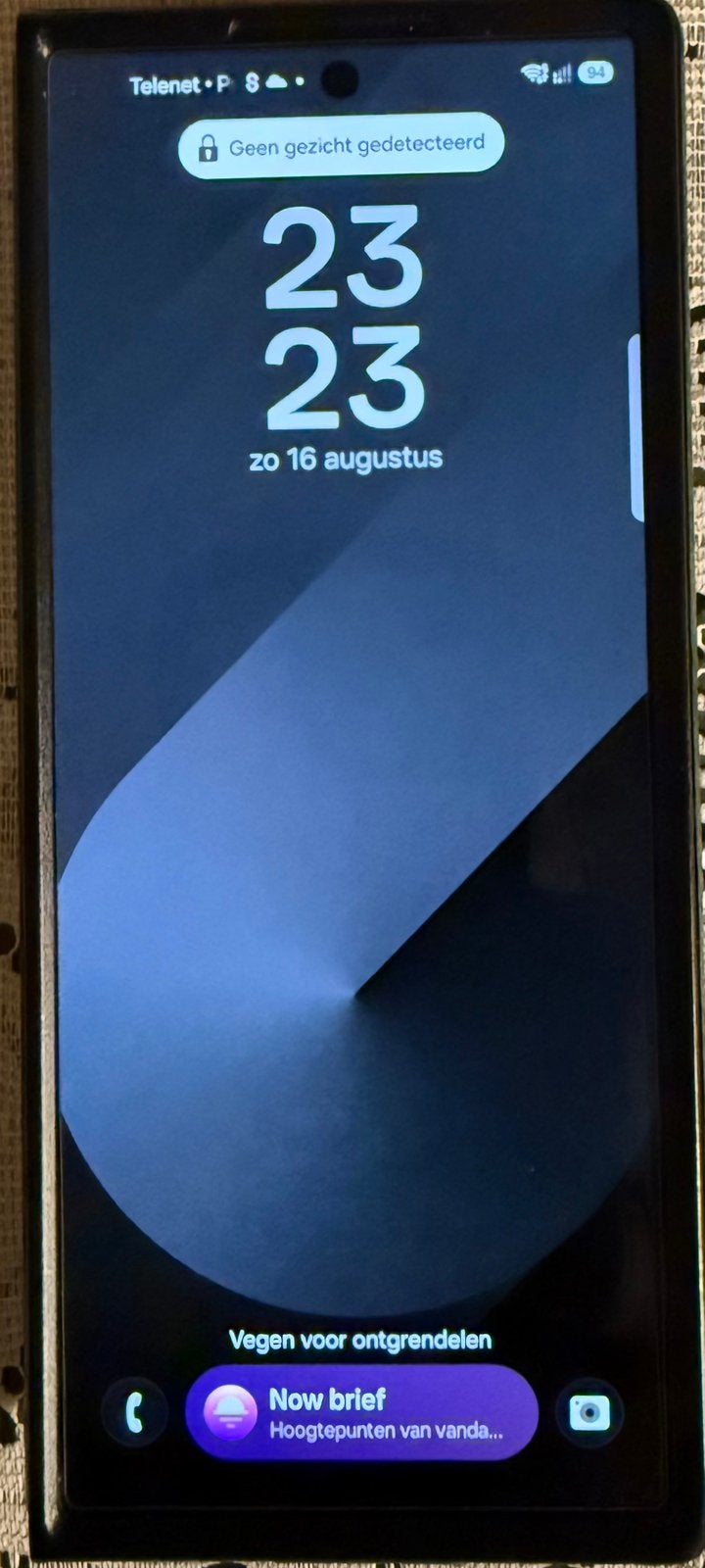 Samsung galaxy z fold 6 256GB, Telecommunicatie, Ophalen, Zwart, Zo goed als nieuw, Android OS