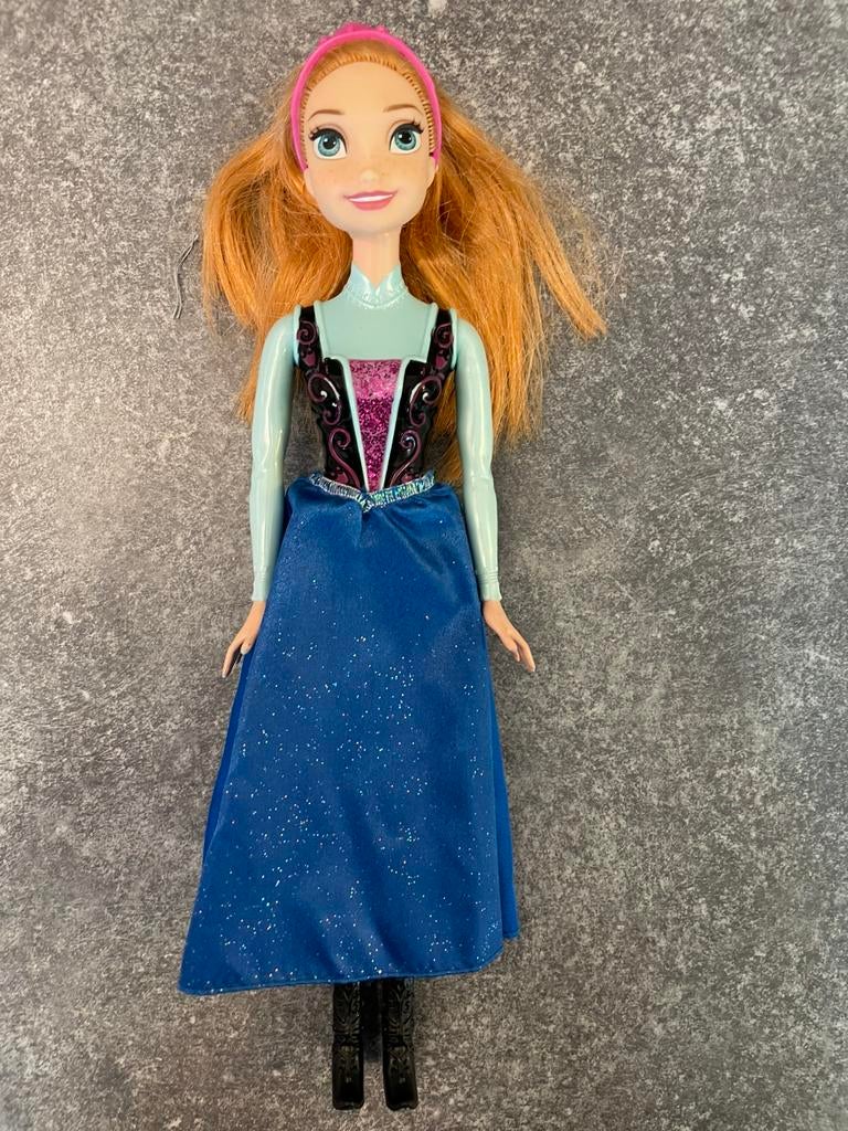 Barbie Anna, La Reine des neiges, Mattel 2013, Enlèvement ou Envoi, Comme neuf, Barbie