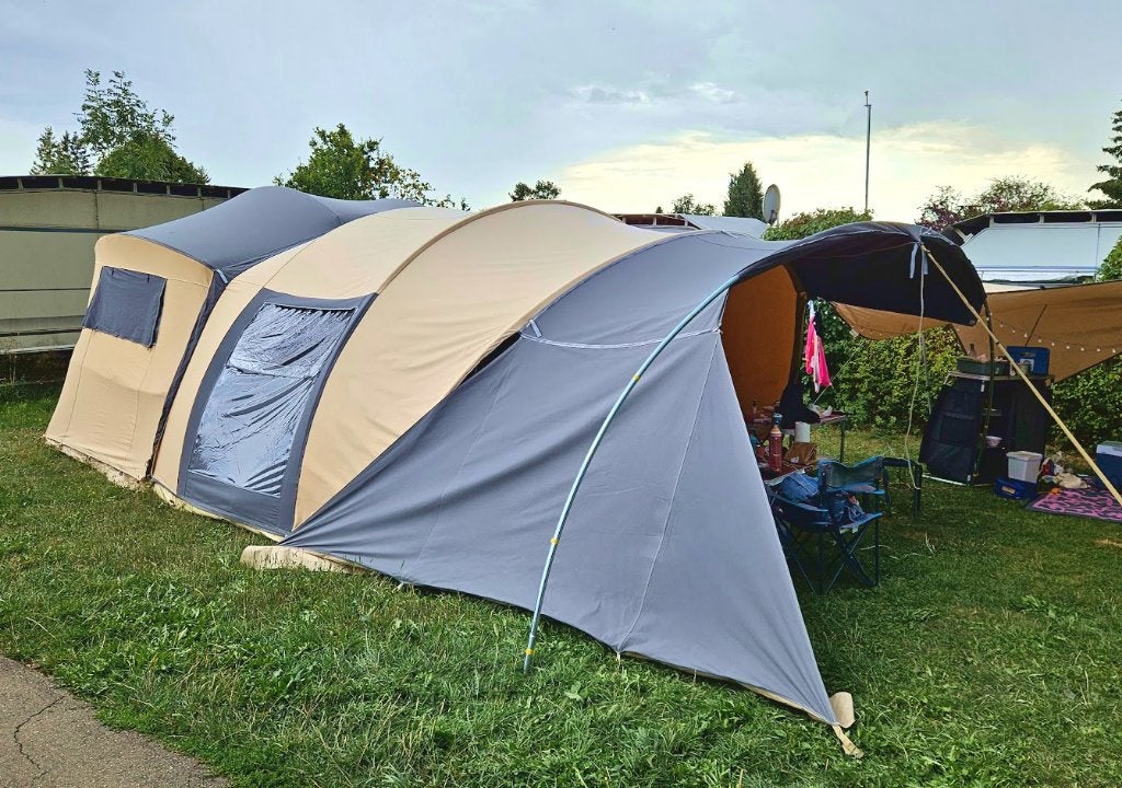 Cabanon Monaco vouwwagen (2019, 6 t/m 8 personen), Beige, Cabanon, Enlèvement, Plus de 6