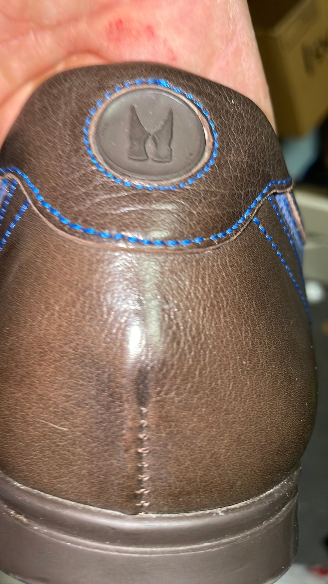 Luxe herenschoen van Moreschi – Made in Italy, Vêtements | Hommes, Chaussures, Chaussures à lacets, Comme neuf, Enlèvement, Bleu