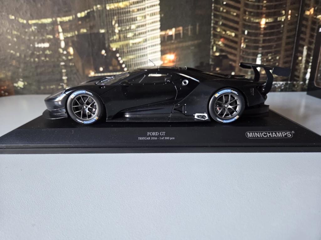 Minichamps Ford GT Test car 2016 155168699, Ophalen of Verzenden, Zo goed als nieuw, Auto, MiniChamps