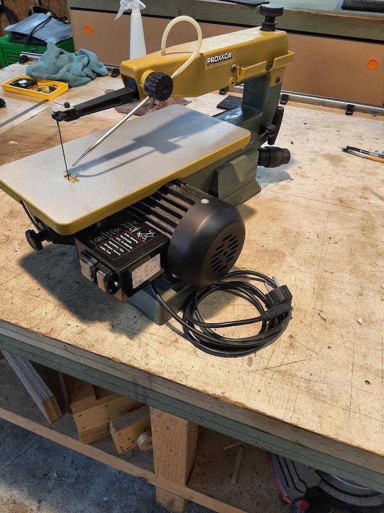 proxxon figuurzaag machine, Bricolage & Construction, Enlèvement, Comme neuf, Moins de 600 watts, Scie sauteuse