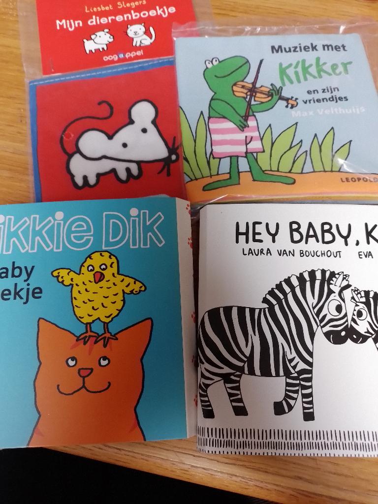 Babyboekjes nieuw kikker liesbet slegers dikkie dik, Boeken, Ophalen of Verzenden, Nieuw