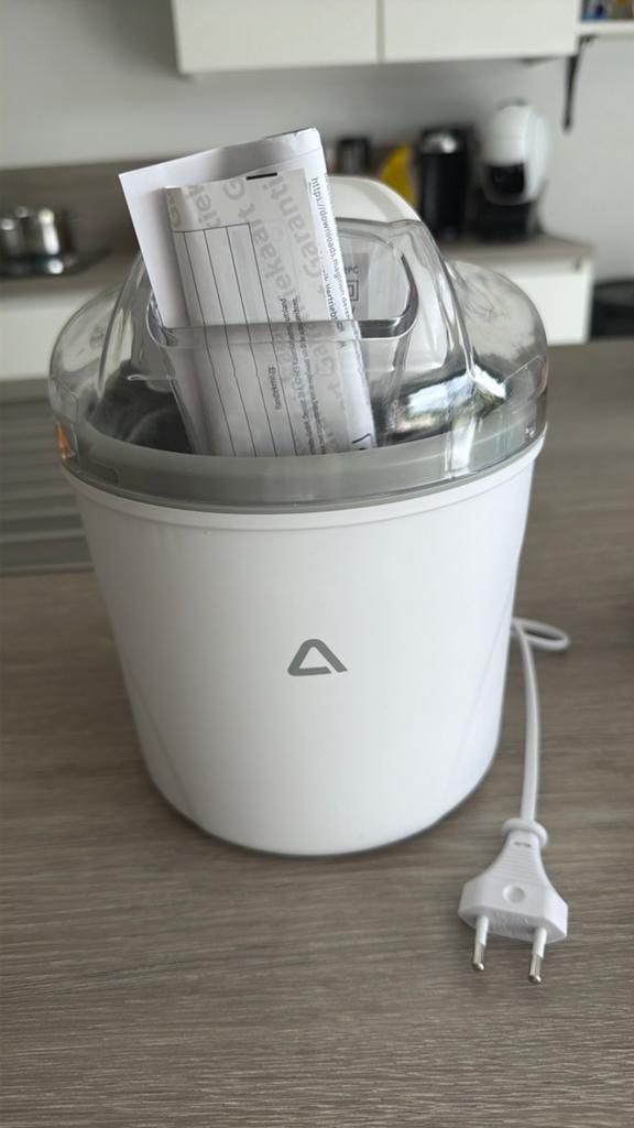 Ambiano ijsmachine, Electroménager, Machines à glace, Enlèvement, Comme neuf