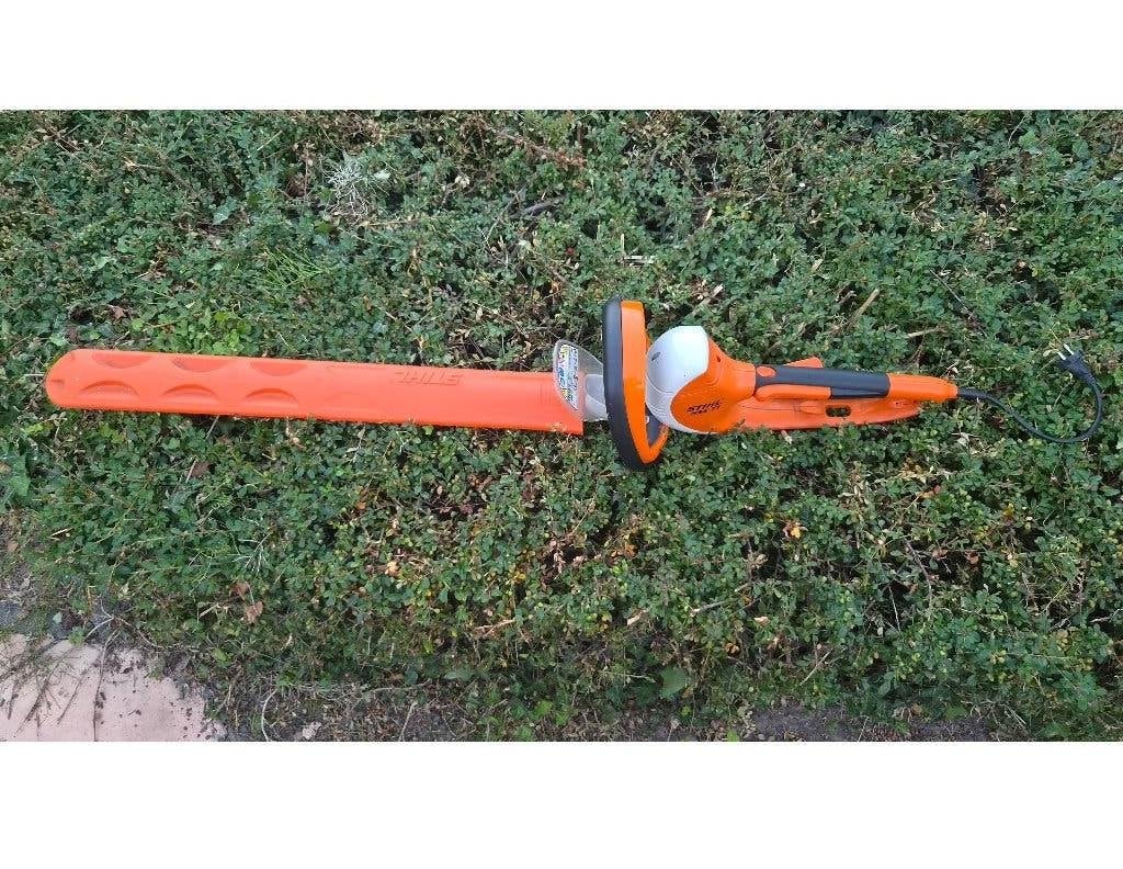 STIHL heggeschaar HSE71, Ophalen of Verzenden, Gebruikt, Elektrisch, STIHL MS271