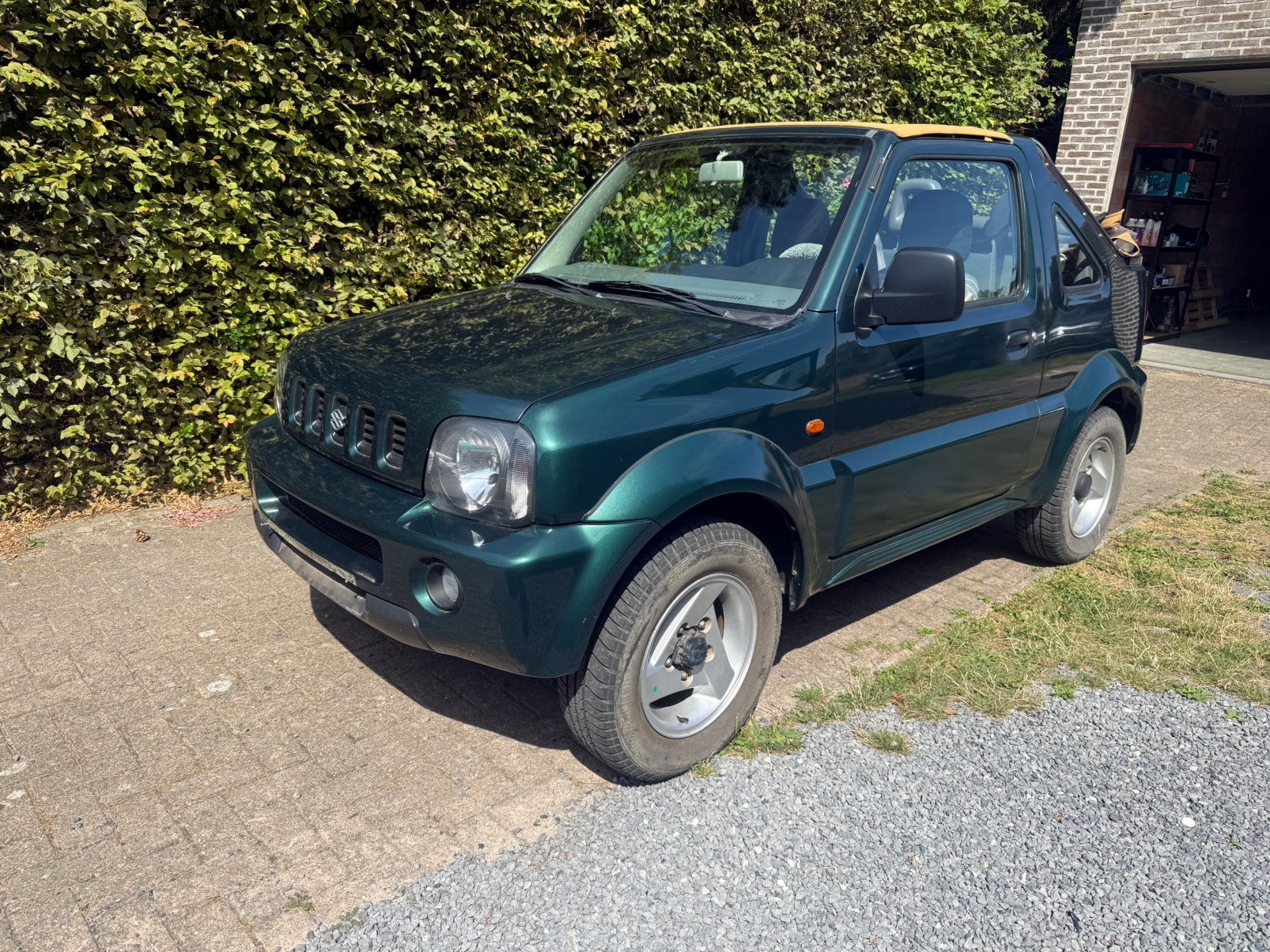 Suzuki Jimny Cabrio 1.3 4WD – 2004 – Slechts 58.000 km, Achat, 1298 cm³, Cabriolet, Boîte manuelle