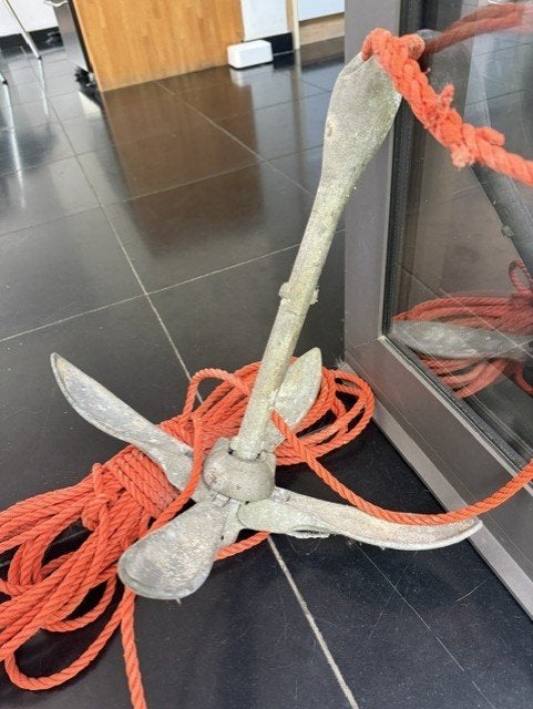 paraplu ankers, Watersport en Boten, Ophalen, Gebruikt, Ankeren en Afmeren, Zeilboot of Motorboot