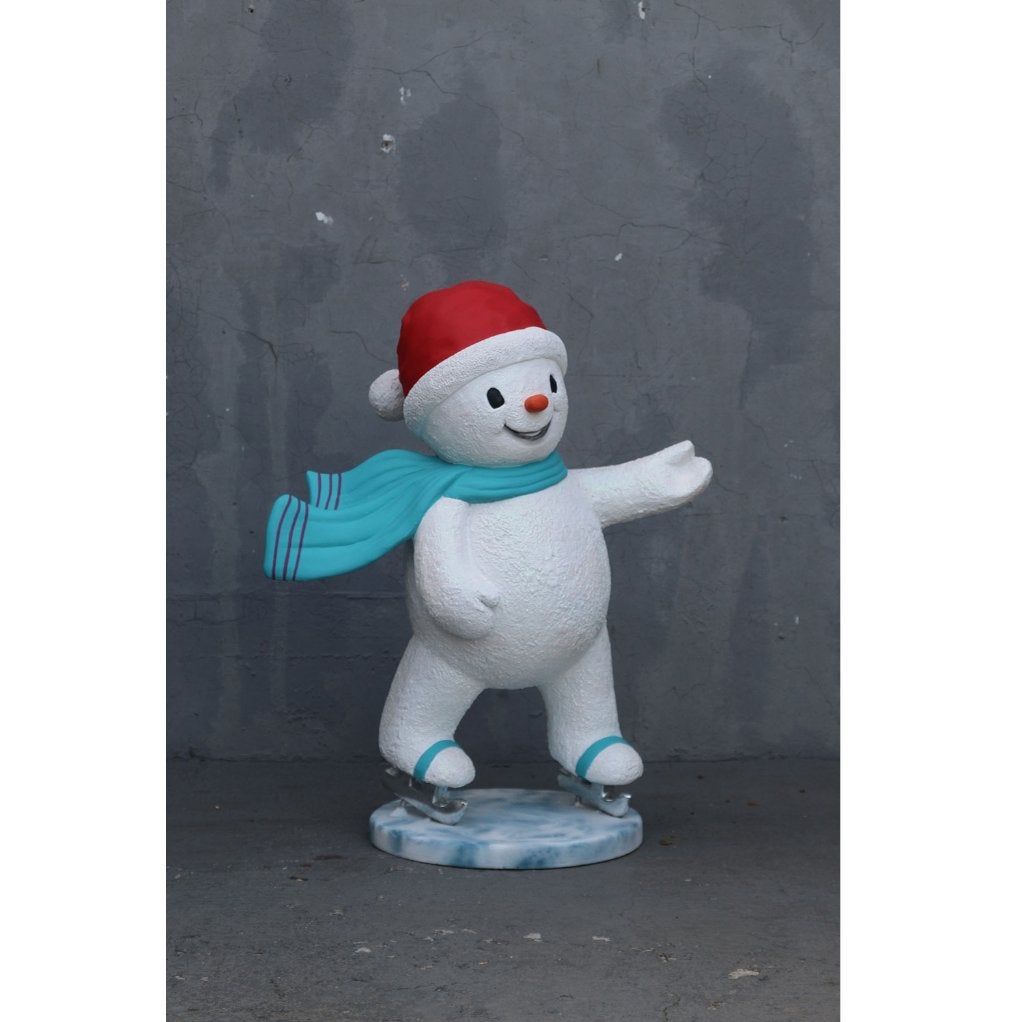 Bonhomme de neige en train de patiner —  bonhomme 132 cm