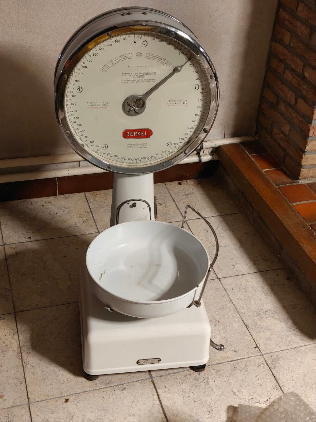 Analoge weegschaal 10kg, Ophalen
