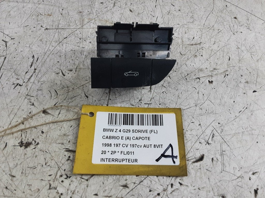 COMMUTATEUR BMW Z4 Roadster (G29) (01-2018/-) (947361501), Autos : Pièces & Accessoires, Tableau de bord & Interrupteurs, BMW