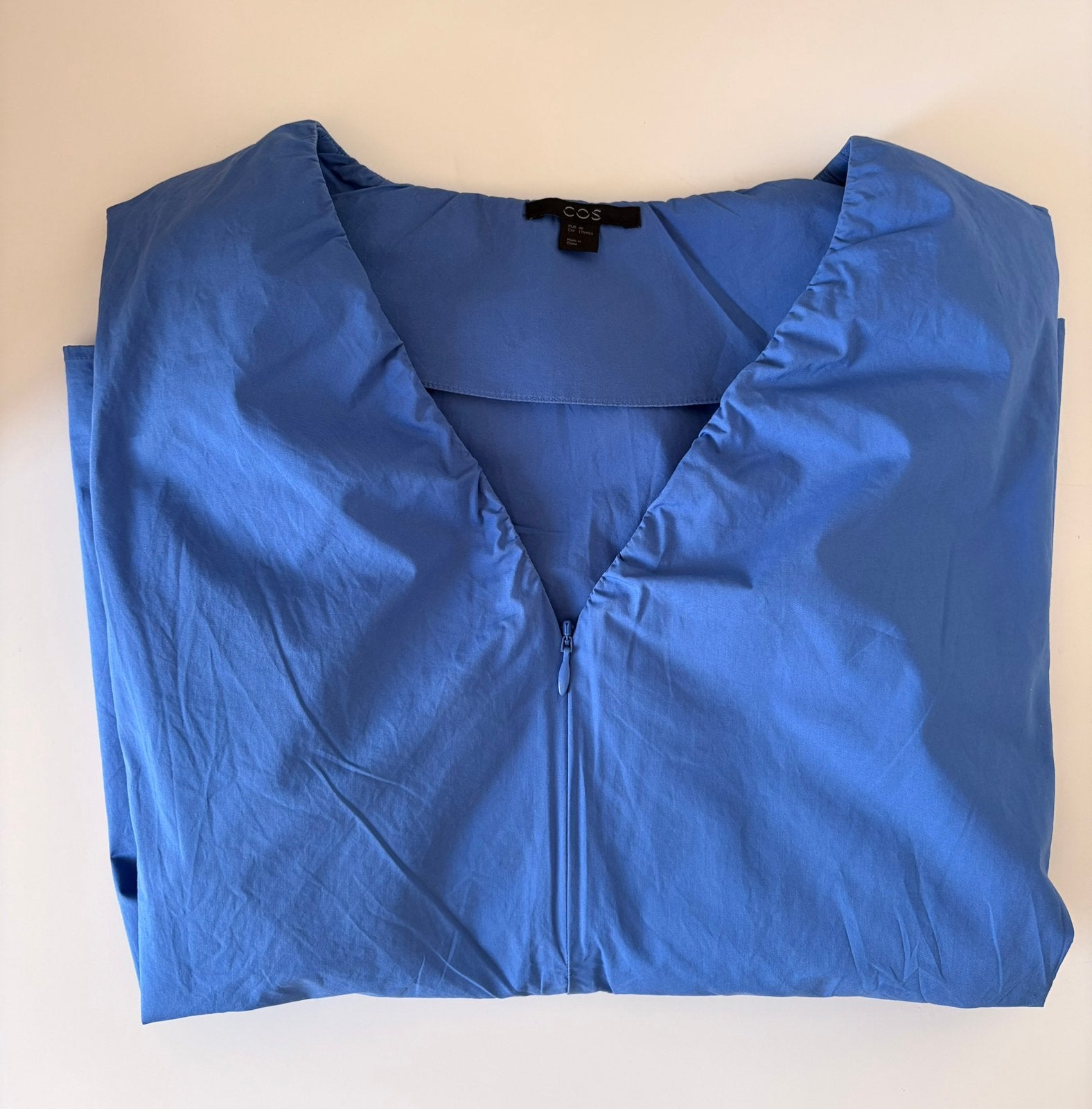 BLOUSE COS, Kleding | Dames, Rokken, Ophalen of Verzenden, Gedragen, Maat 38/40 (M), Blauw