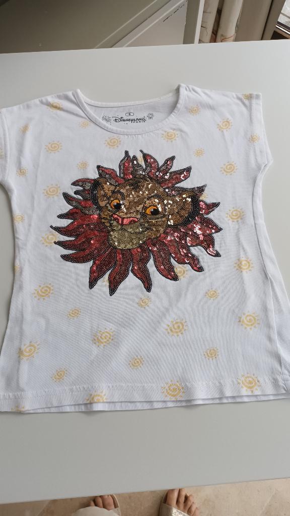 T-shirt - Maat 116, Kinderen en Baby's, Kinderkleding | Maat 116, Disney, Gebruikt, Meisje, Ophalen of Verzenden
