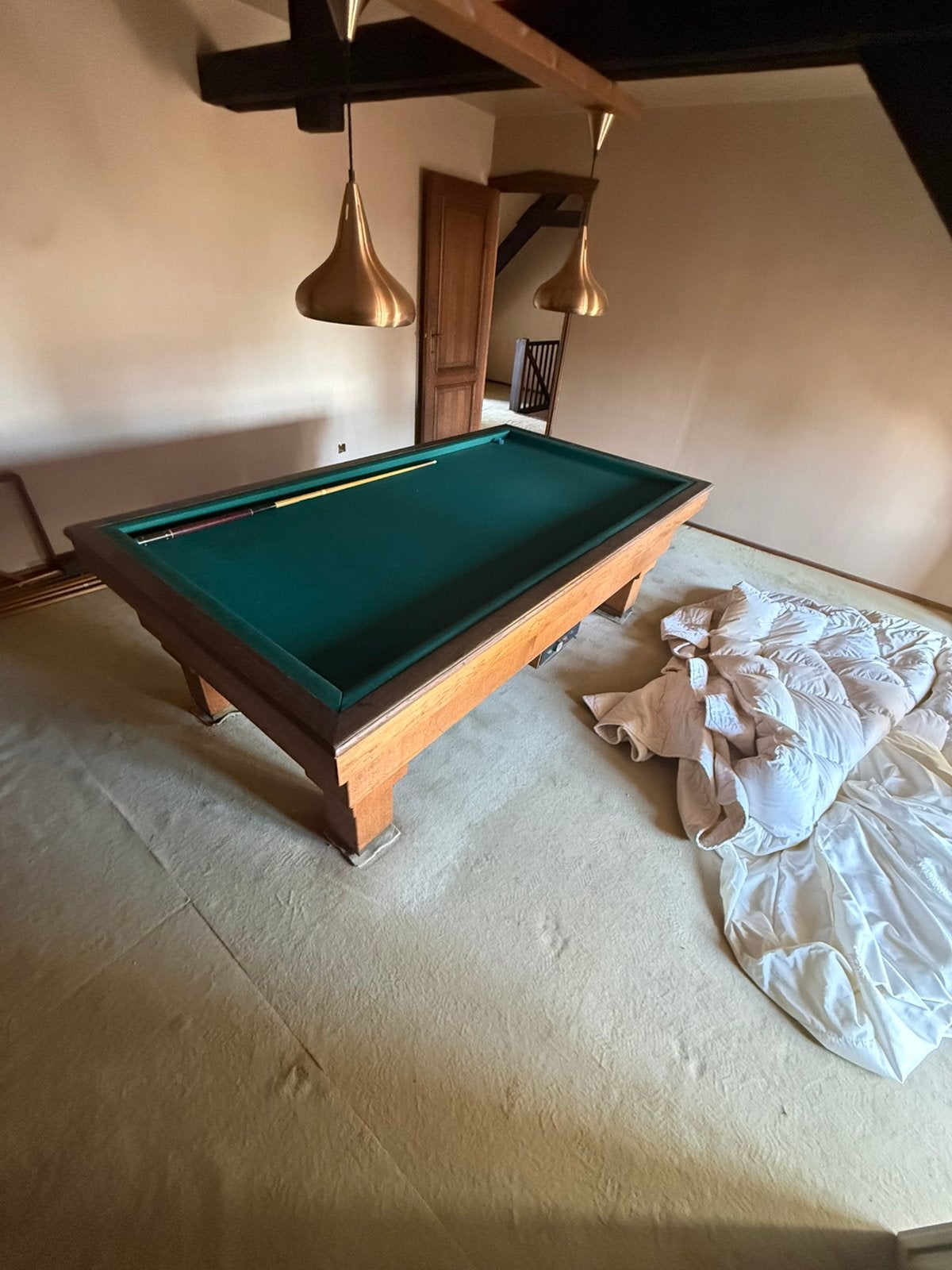 Biljart tafel, Sport en Fitness, Biljarten en Poolen, Ophalen, Zo goed als nieuw