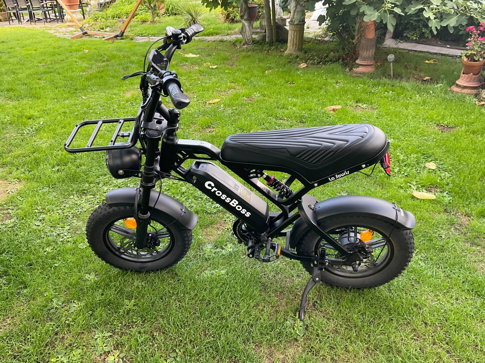 Fatbike crossboss met garantie, Enlèvement, Comme neuf