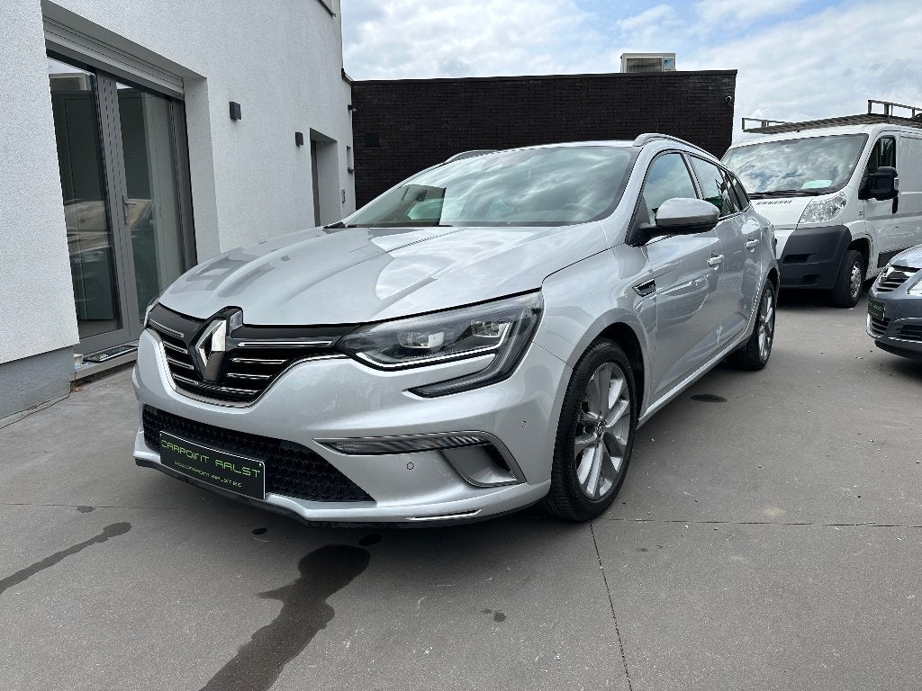 Renault Megane 1.33 TCe GT-line met garantie, Auto's, Renault, Voorwielaandrijving, Multifunctioneel stuurwiel, 4 cilinders, Leder en Stof