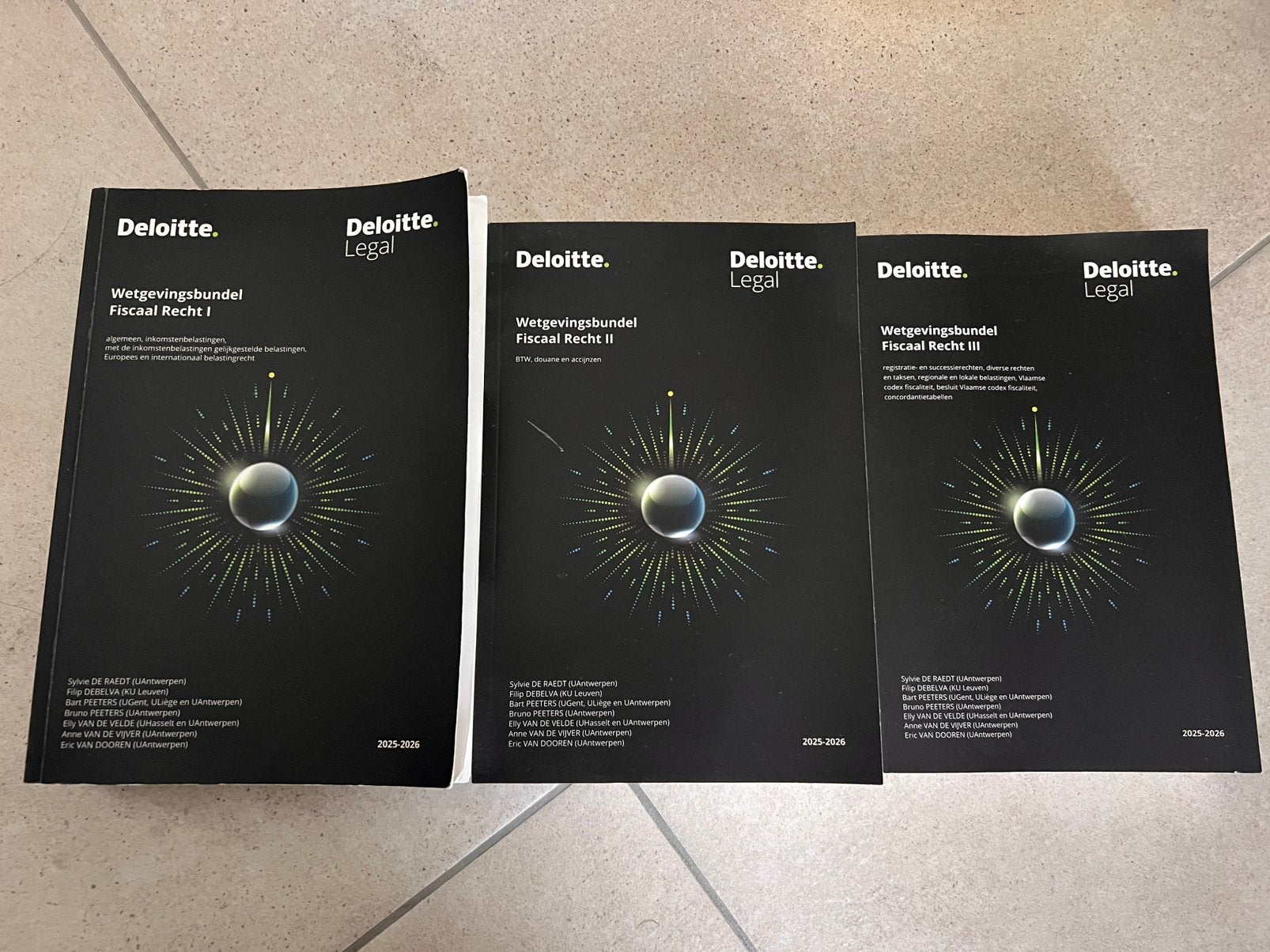 Deloitte Wetgevingsbundels Fiscaal Recht 2025-2026, Boeken, Ophalen of Verzenden, Zo goed als nieuw, Hoger Onderwijs