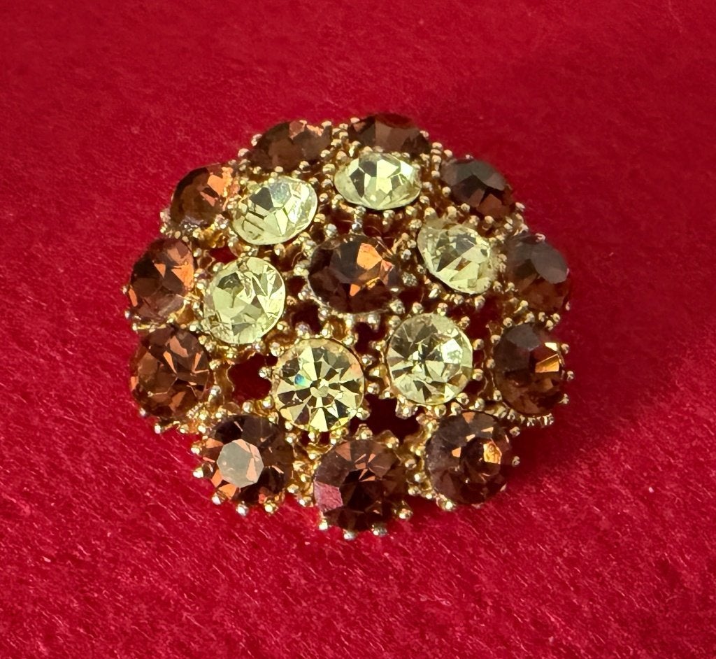 Broche Vintage Années 1970, Bijoux, Sacs & Beauté, Bijoux anciens, Enlèvement ou Envoi, Autres matériaux, Broche