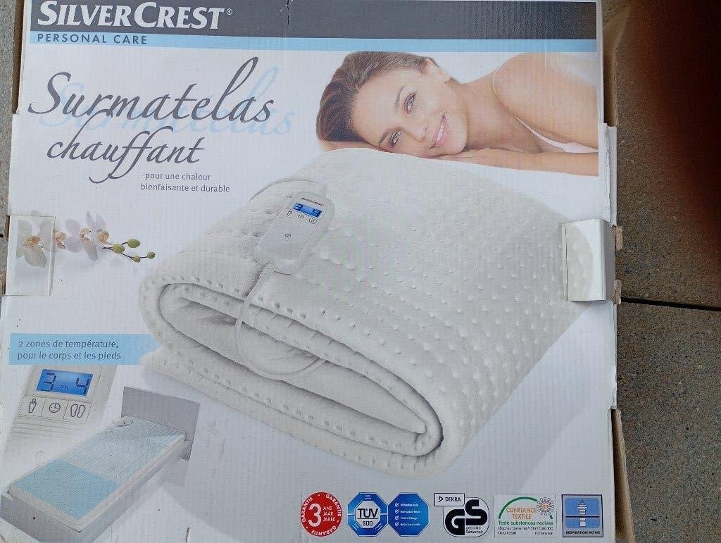 surmatelas chauffant, Ophalen, Zo goed als nieuw, 200 cm, 100 cm